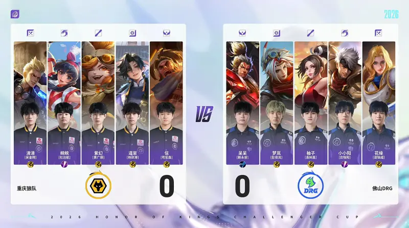 pg电子-狼队 4-1 DRG：清清项羽力拔山兮状态回暖，狼队晋级四强